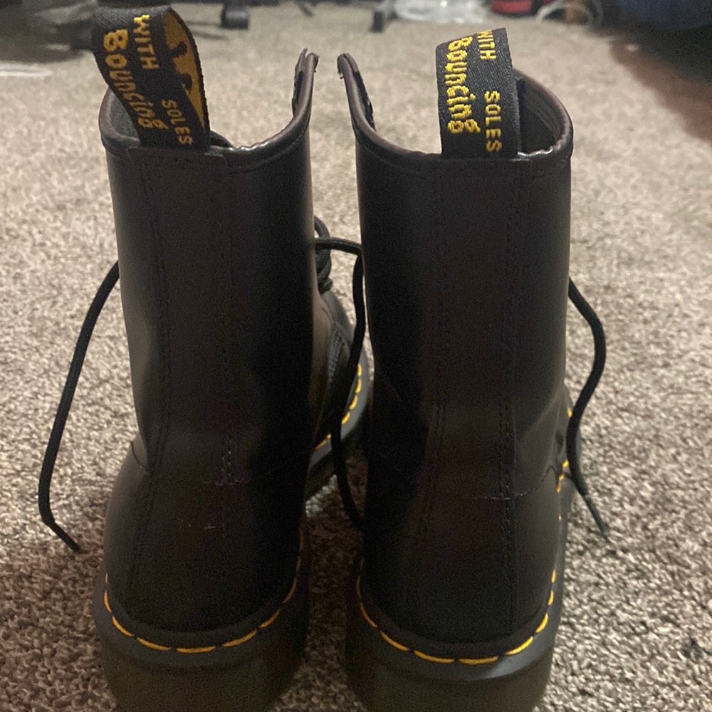 all black dr martins